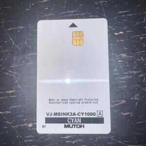 SMART CARD MUTOH VJ-Msink3A Cyan